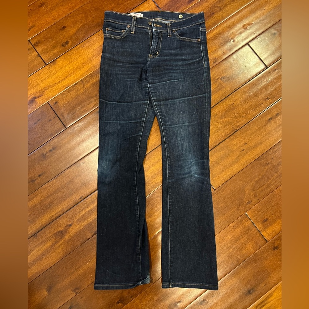 These are so cute on! They fit like a glove, RED ENGINE flares.